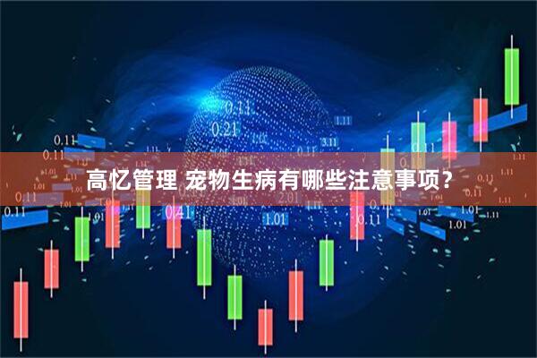 高忆管理 宠物生病有哪些注意事项？